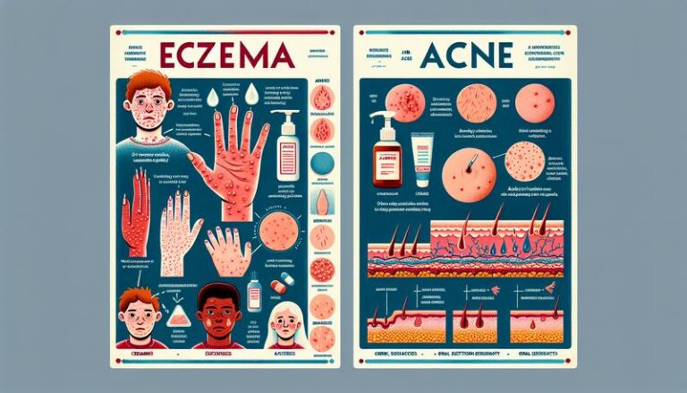 濕疹與痤瘡的區別與治療