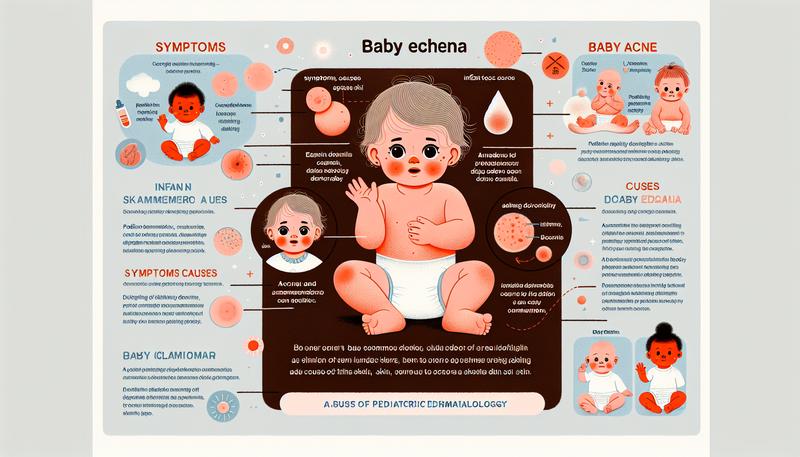 嬰兒濕疹與粉刺有何差異