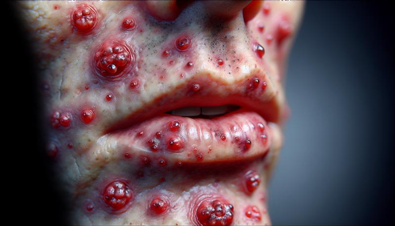 這是唇皰疹還是痘痘